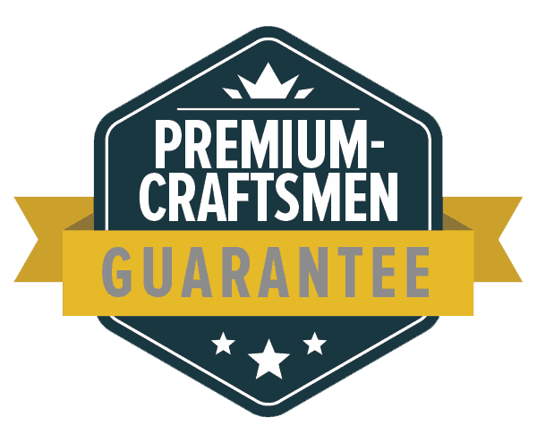premium craftsmen guarantee logo